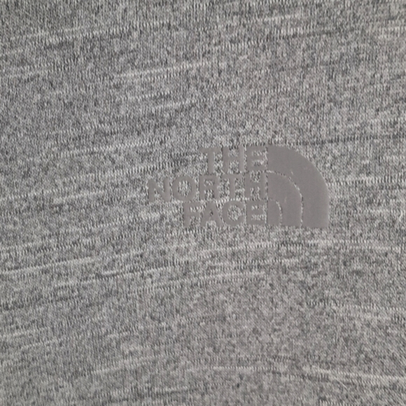 The North Face Hooded Sweatshirt Slacker Full Zip Size Large Gray Fleece Lined - Picture 11 of 14